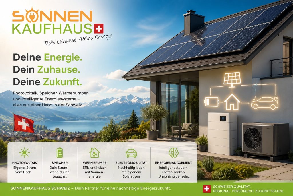 Sonnenkaufhaus Energielösungen für die Schweiz